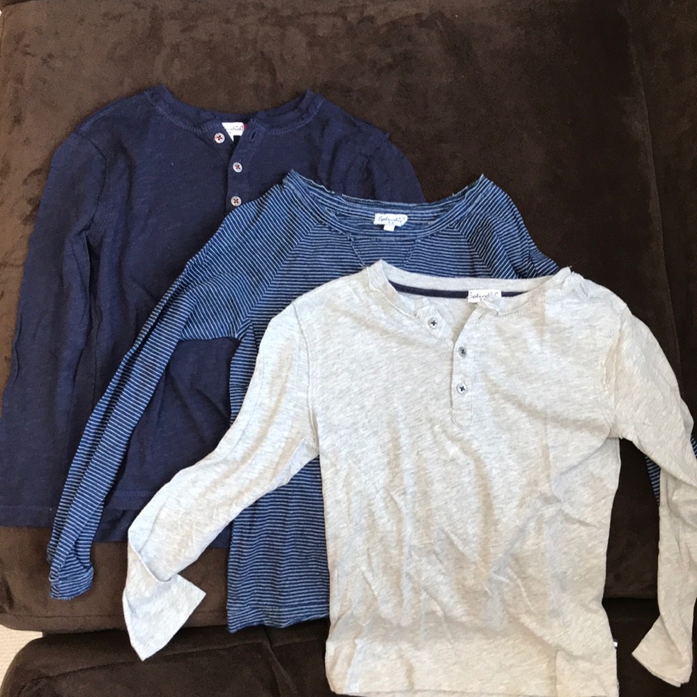 Splendid lot of three size 5/6 shirts